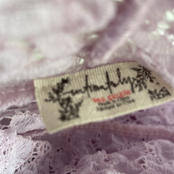 Free People Day & Night Laced High Neck Bodysuit - Picture 3 of 7